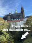 The Stag Moat at Prague Castle is just steps from the main entrance. But, most people miss it. Leave the tourist behind and enjoy this green adventure.