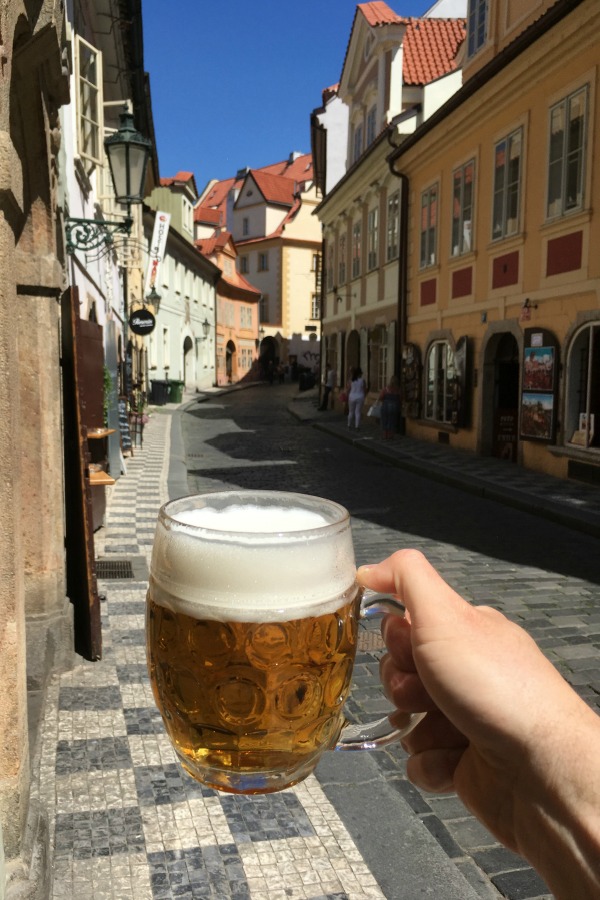 Czech beer at Lokal Inn