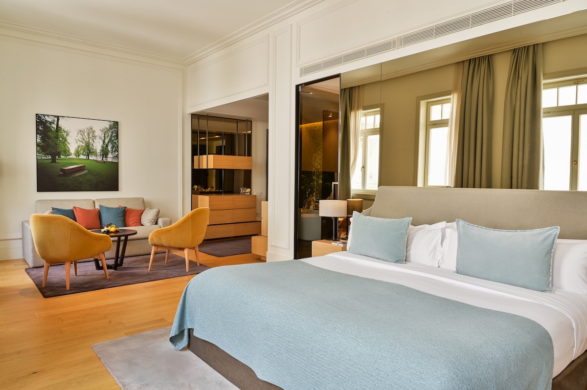 Boho hotel room courtesy photo