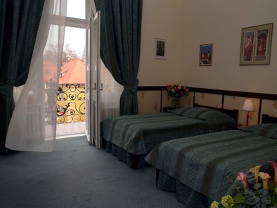 Hastal hotel Prague hotel room with balcony