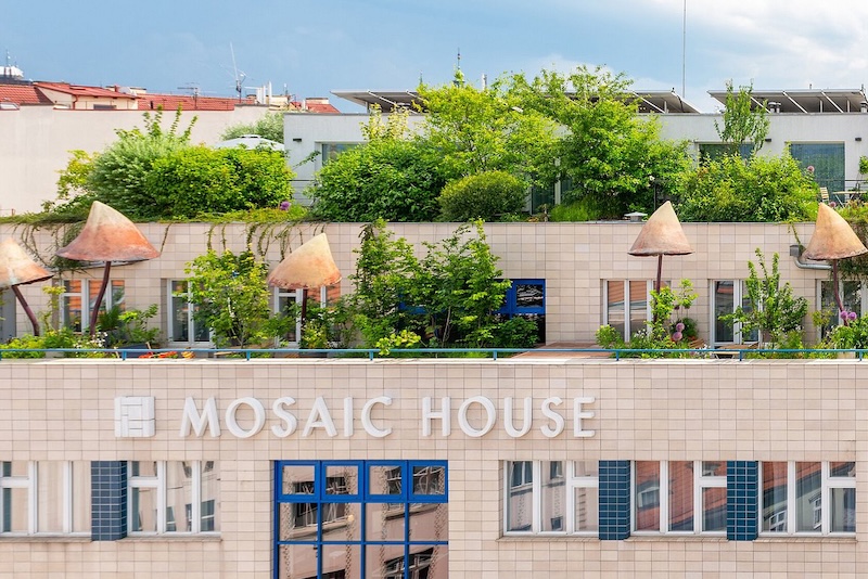 Mosaic design hotel in prague Mosaic design hotel in prague