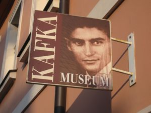 Kafka Museum sign