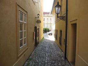 Street on Kampa Island, Prague