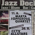 Jazz poster in Prague