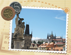 Prague postcard