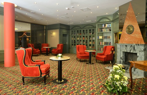 Savoy hotel prague library
