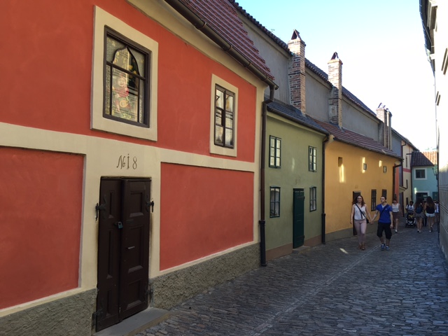 Golden Lane at Prague Castle