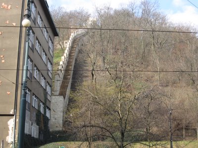 Hunger wall in Prague